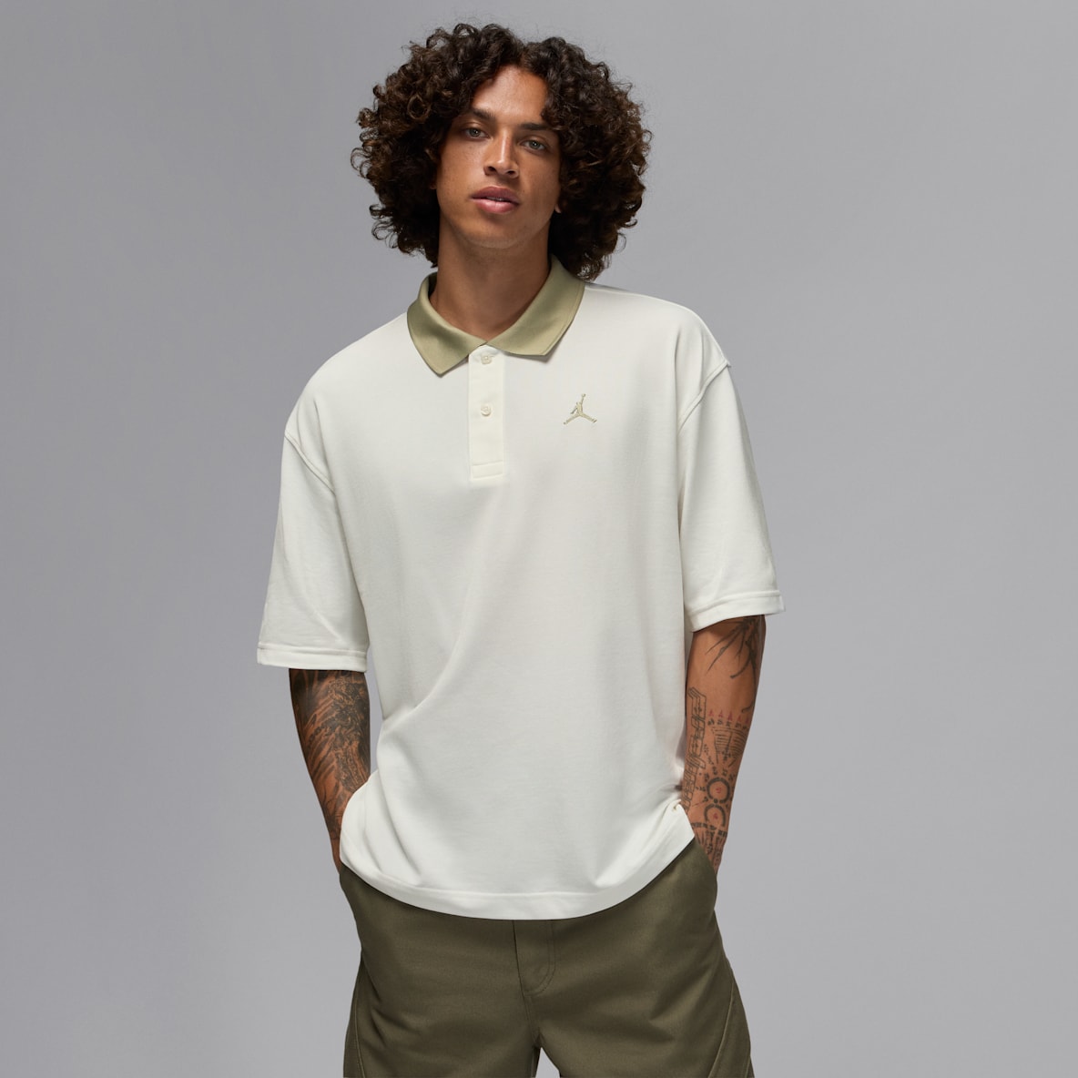Jordan Sport DRI-FIT ホワイトポロシャツ Jordan Sport DRI-FIT ホワイトポロシャツ NIKE公式】ジョーダン